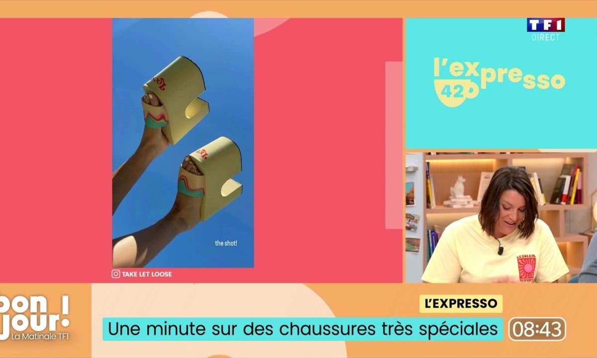 Les 'shit shoes' : la tendance insolite qui fait le buzz aux États-Unis, des talons XXL pour un style audacieux et humoristique. - Bonjour ! | TF1+