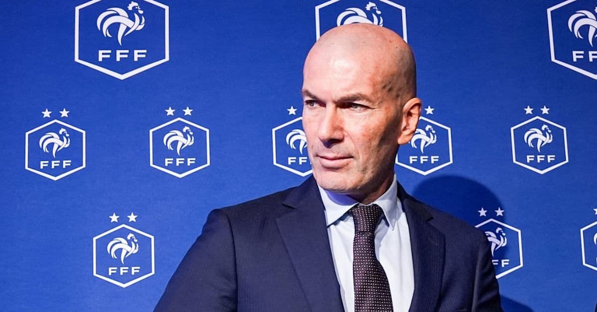 Zinédine Zidane, nouveau problème annoncé en équipe de France