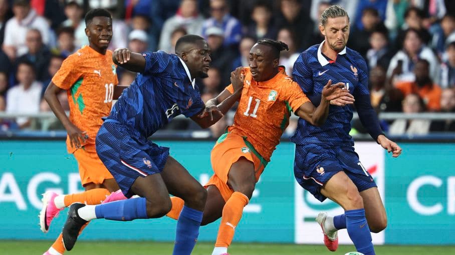 France-Côte d'Ivoire : revivez la défaite des Bleus face aux Eléphants en match de préparation à la Coupe du monde