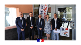 Inauguration de France Services à Rochefort-du-Gard