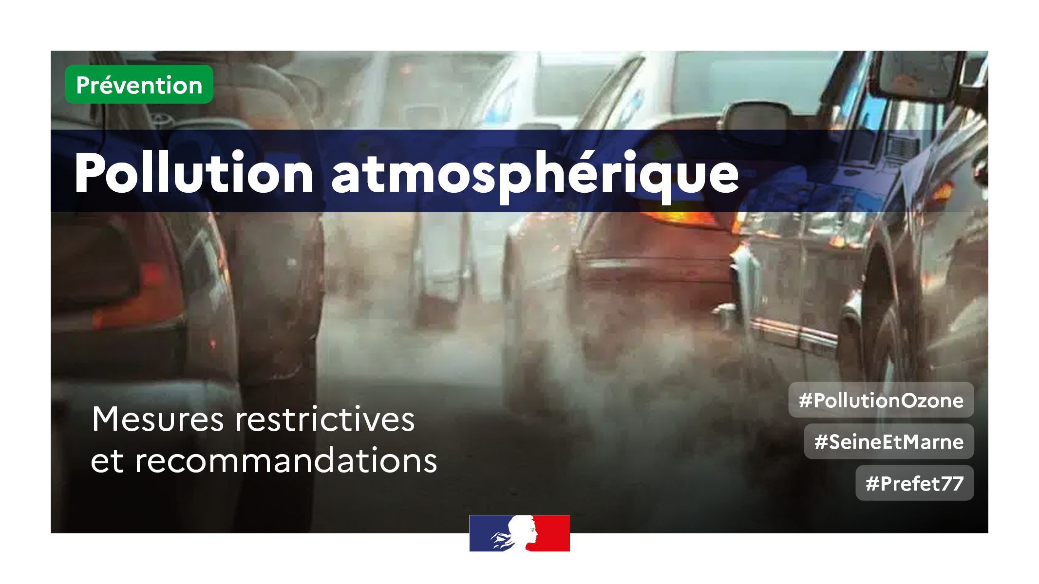 Pollution : mise en place de mesures restrictives et de la circulation différenciée